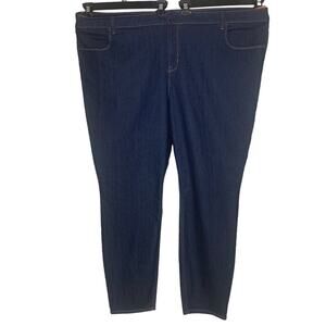 Old Navy NWOT Women's Jeans SIze 28 Blue Super Skinny Mid-Rise